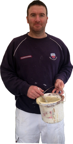 Painter in Bude North Cornwall